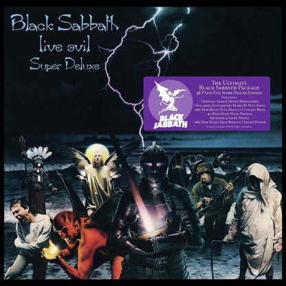 Black Sabbath - Live Evil - Super Deluxe - 4LP BOX - BMG - Image 2