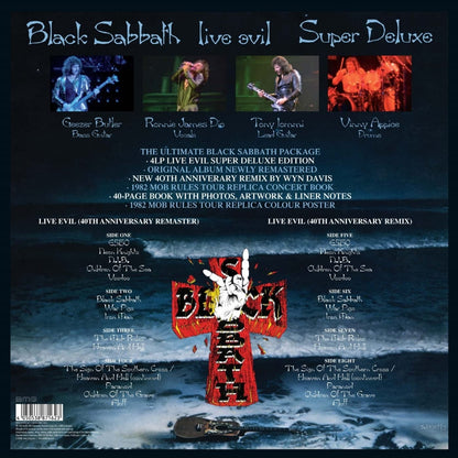 Black Sabbath - Live Evil - Super Deluxe - 4LP BOX - BMG - Image 3
