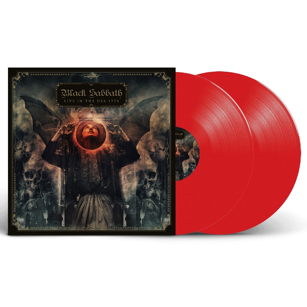 Black Sabbath - Live In The Usa 1974 (Radio Brodcast Recordings) - DOUBLE LP COLOURED - Expensive Woodland Recordings