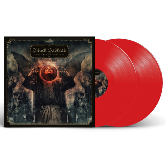 Black Sabbath - Live In The Usa 1974 (Radio Brodcast Recordings) - DOUBLE LP COLOURED - Expensive Woodland Recordings