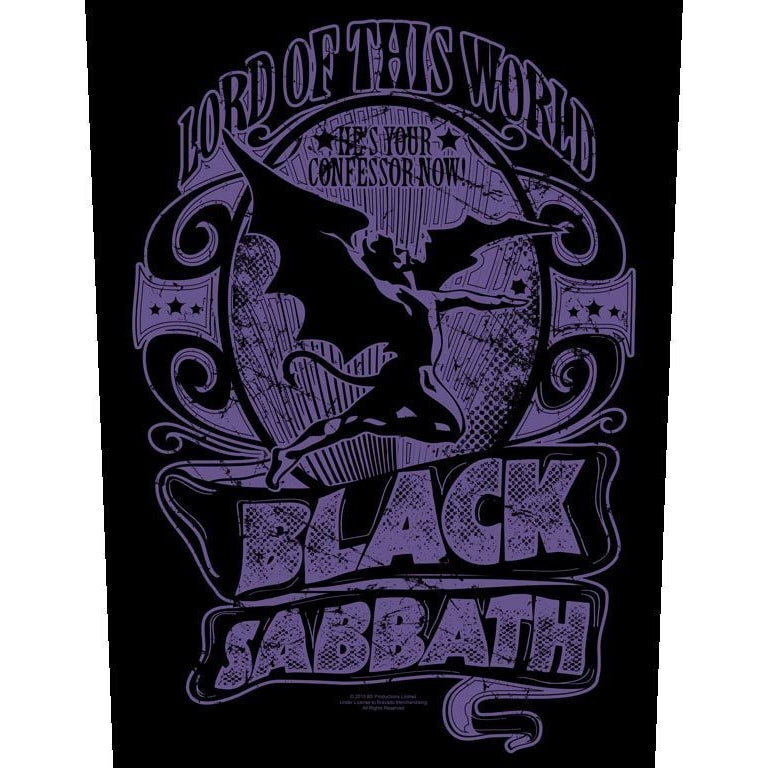 Black Sabbath - Lord Of This World - BACKPATCH - Razamataz