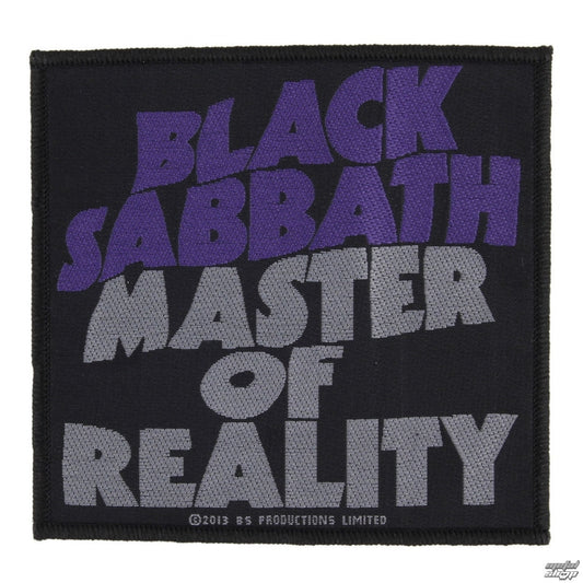 Black Sabbath - Master of Reality - Patch - Razamataz
