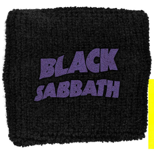 Black Sabbath - Purple Wavy Logo - WRISTBAND - Razamataz