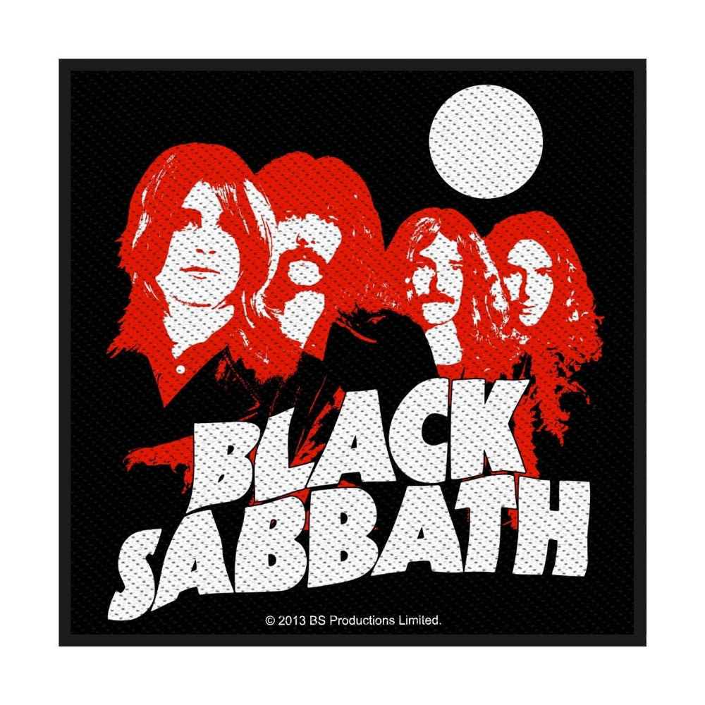 Black Sabbath - Red Portraits - Patch - Razamataz