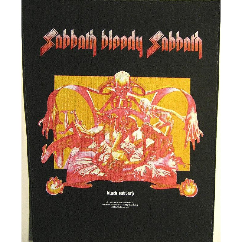 Black Sabbath - Sabbath Bloody Sabbath - BACKPATCH - Razamataz