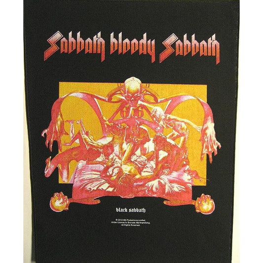 Black Sabbath - Sabbath Bloody Sabbath - BACKPATCH - Razamataz