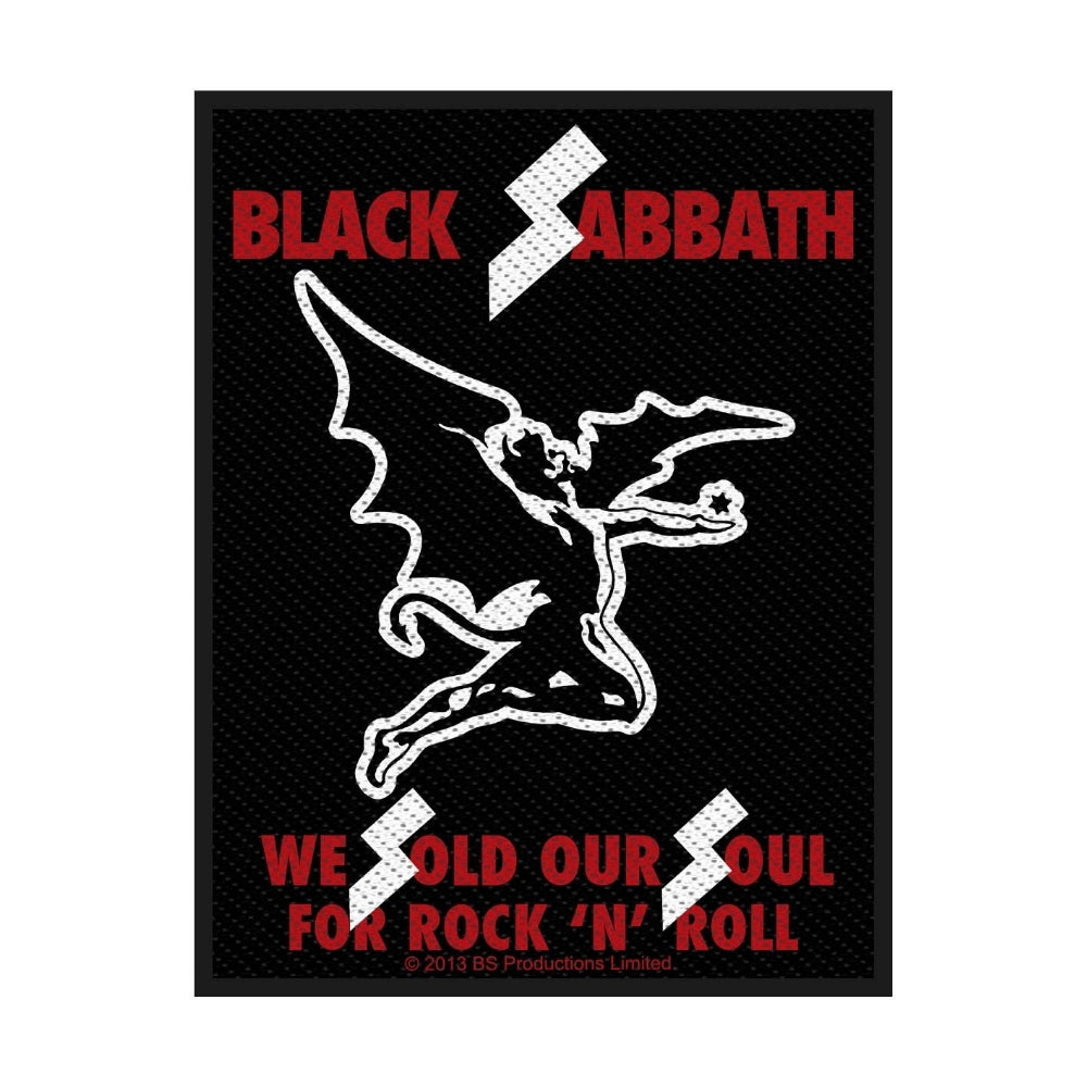 Black Sabbath - Sold Our Souls - Patch - Razamataz