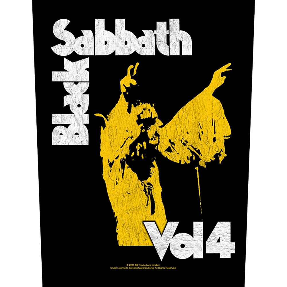 Black Sabbath - Vol 4 - BACKPATCH - Razamataz