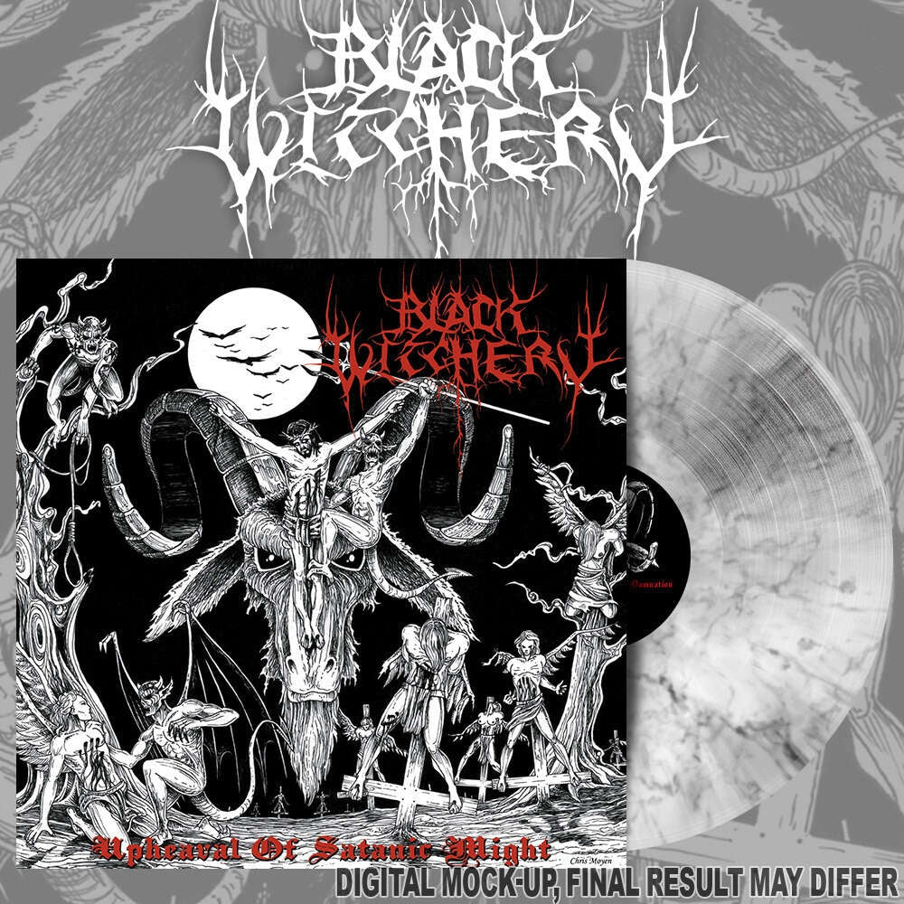 Black Witchery - Upheaval Of Satanic Might - LP COLOURED - Osmose Productions