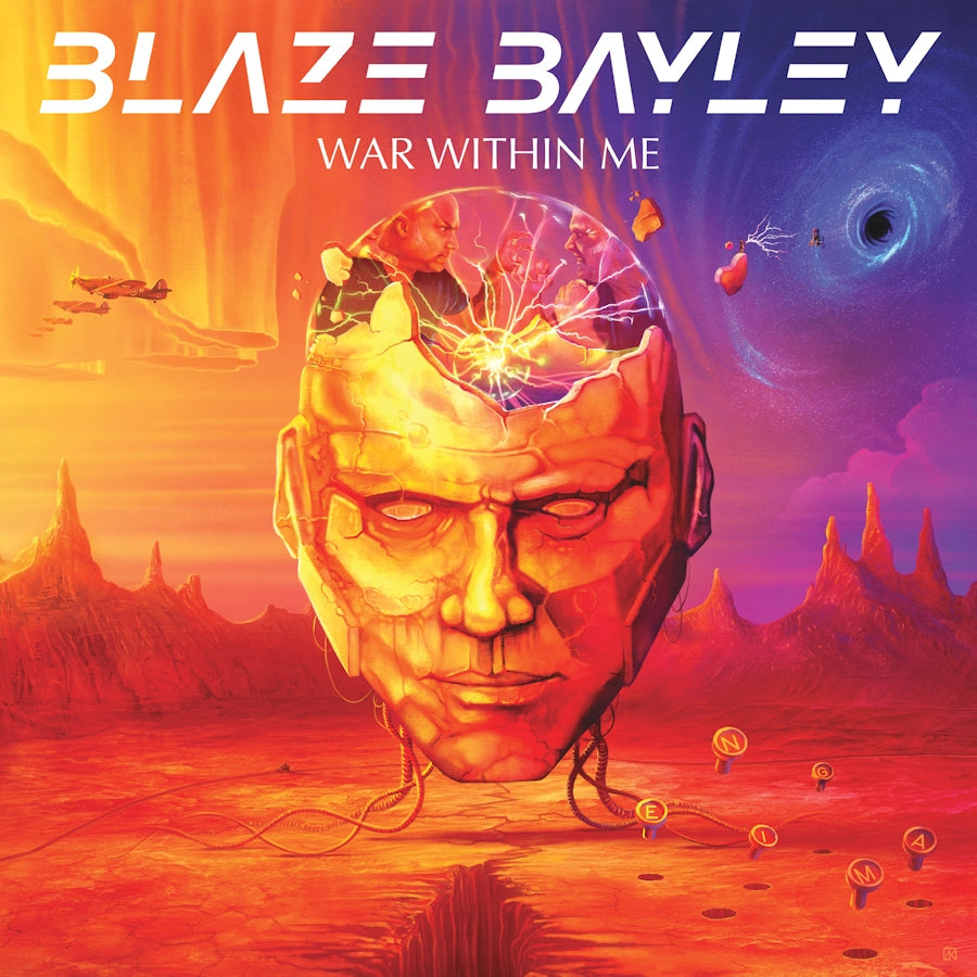Blaze Bayley - War Within Me - CD SLIPCASE - Blaze Bayley Records