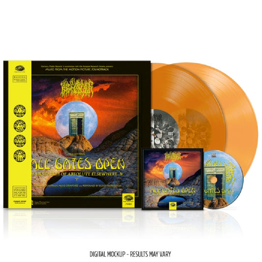Blood Incantation - All Gates Open (Original Motion Picture Soundtrack) - Double LP Gatefold Coloured + Blu-ray - Century Media