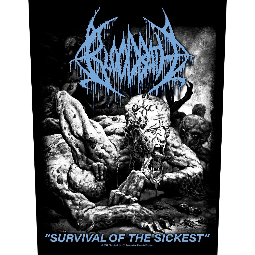 Bloodbath - Survival Of The Sickest - BACKPATCH - Razamataz