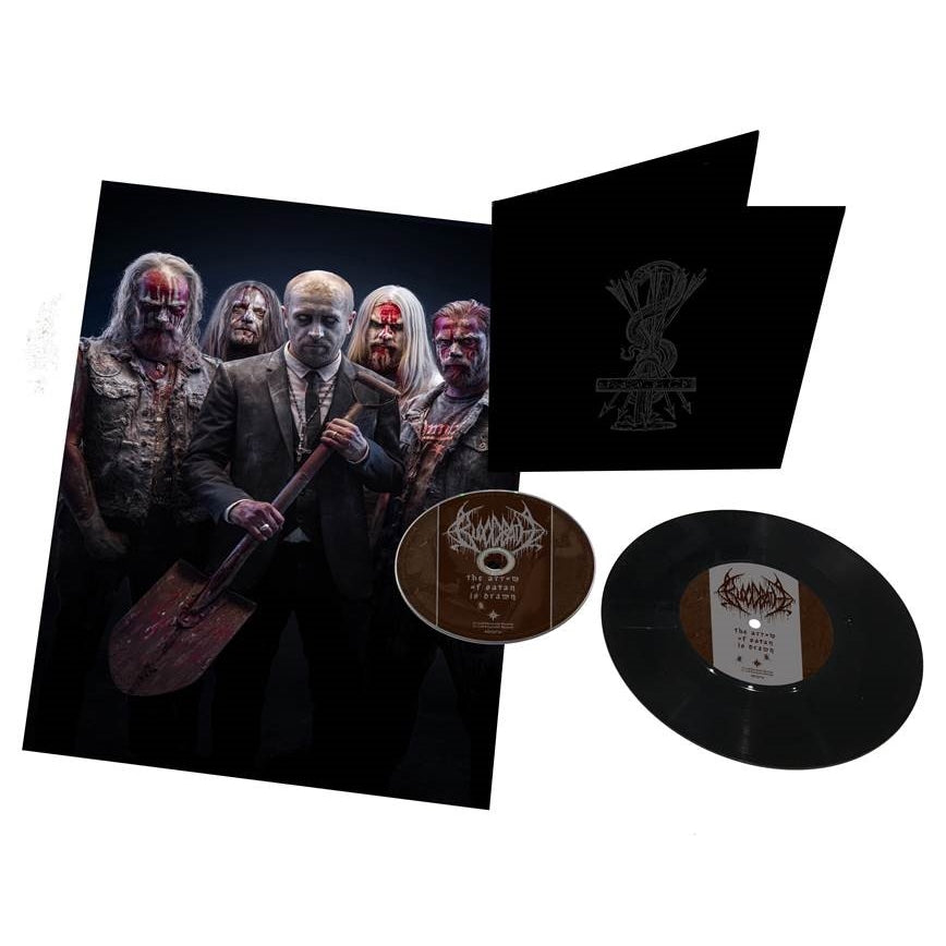 Bloodbath - The Arrow Of Satan Is Drawn - CD + 7" EP - Peaceville Records