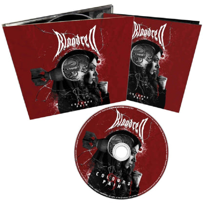 Bloodred - Colours Of Pain - CD DIGIPAK - Massacre Records - Image 2