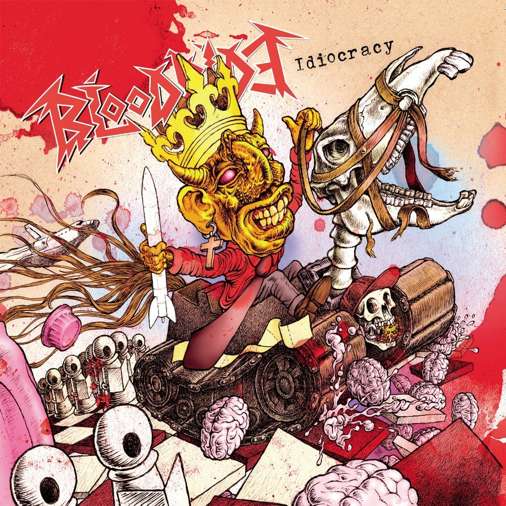 Bloodride - Idiocracy - CD DIGIPAK - Great Dane Records