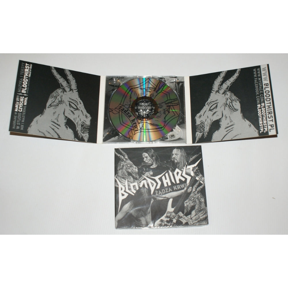 Bloodthirst - Zadza Krwi - CD EP DIGIPAK - Pagan Records - Image 2