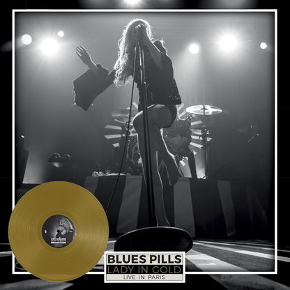 Blues Pills - Lady In Gold - Live In Paris - DOUBLE LP GATEFOLD COLOURED - Heavy Psych Sounds Records
