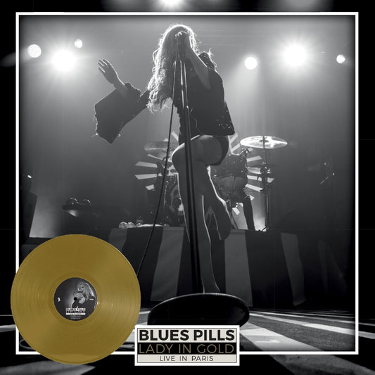 Blues Pills - Lady In Gold - Live In Paris - DOUBLE LP GATEFOLD COLOURED - Heavy Psych Sounds Records