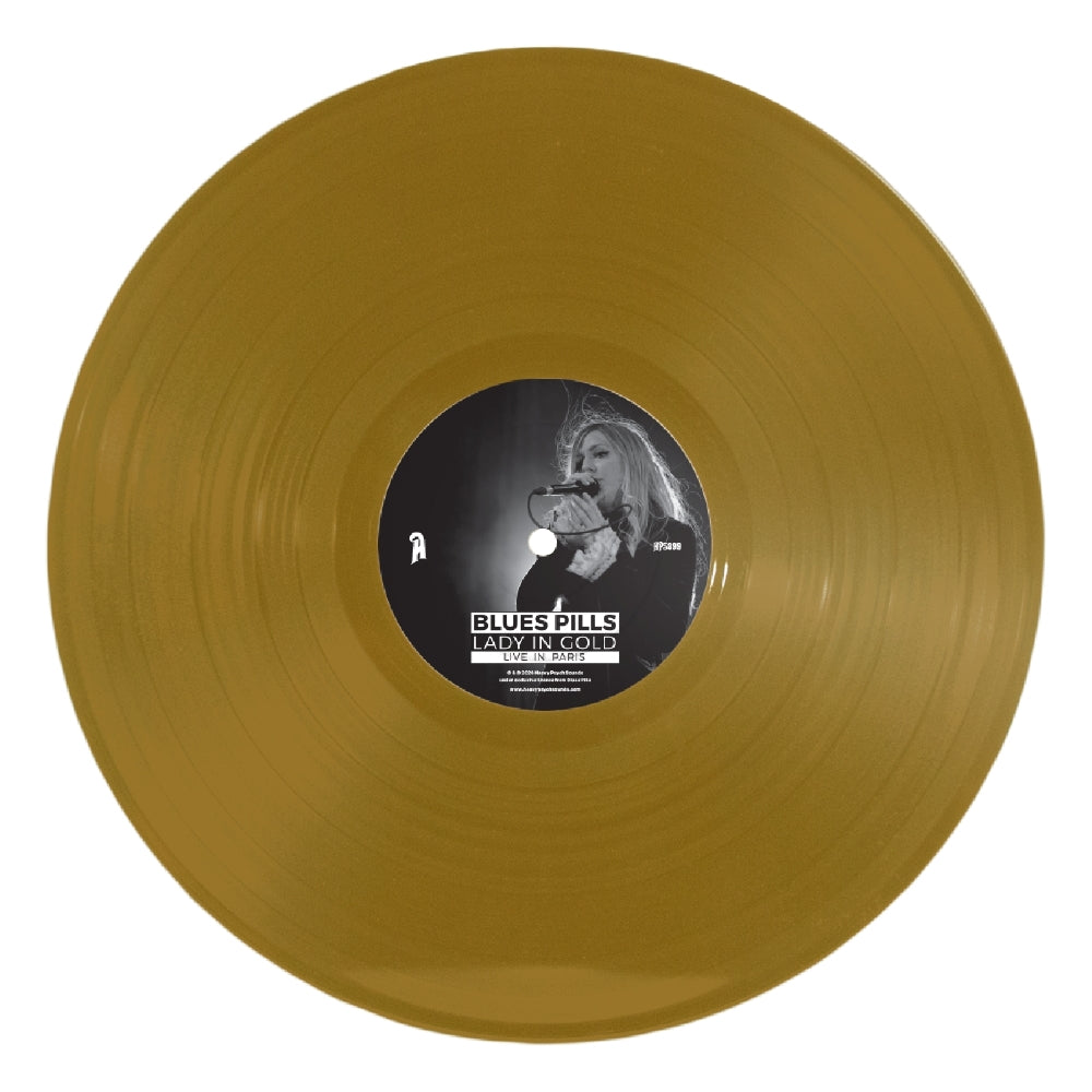 Blues Pills - Lady In Gold - Live In Paris - DOUBLE LP GATEFOLD COLOURED - Heavy Psych Sounds Records - Image 2