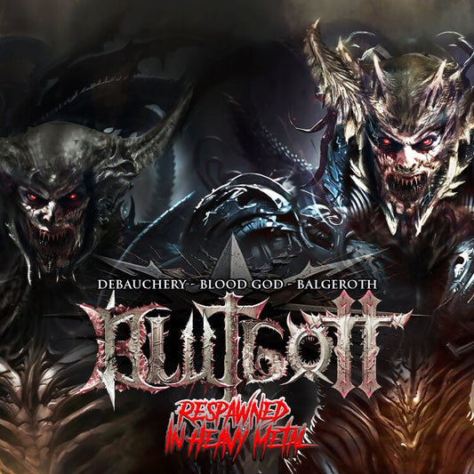 Blutgott - Respawned In Heavy Metal - 3CD DIGIPAK - Massacre Records