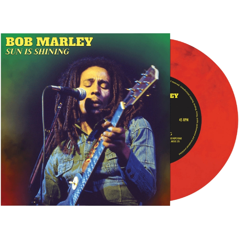 Bob Marley - Sun Is Shining - 7" vinyl coloured - Goldenlane Records