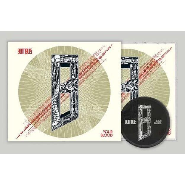 Bombus - Your Blood - CD slipcase + patch - Black Lodge