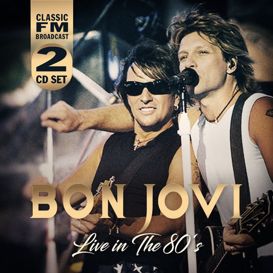 Bon Jovi - Live In The 80’s & 90's - DOUBLE CD - Laser Media