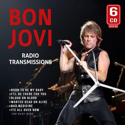 Bon Jovi - Radio Transmissions (Broadcast Recordings, USA 1987-2000) - 6CD DIGISLEEVE - Laser Media