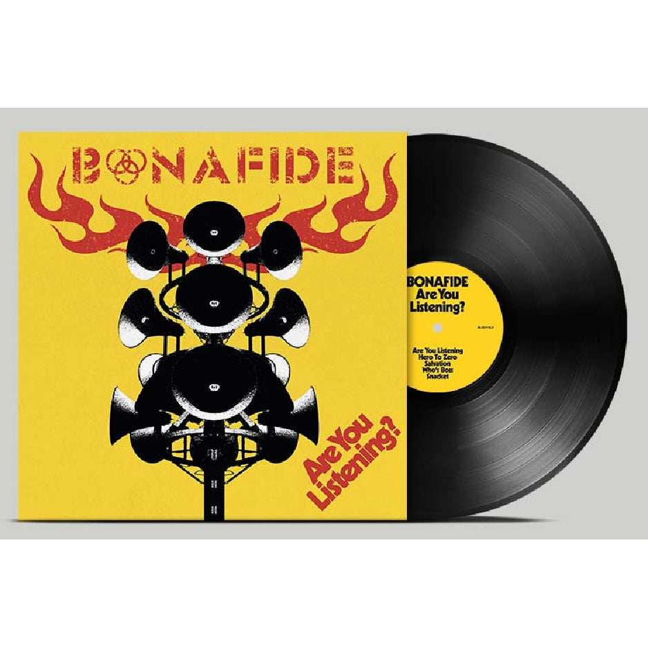 Bonafide - Are You Listening? - LP Gatefold - Black Lodge