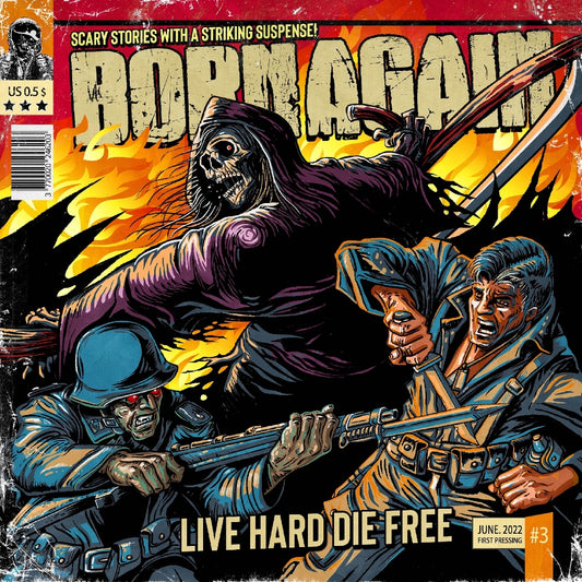 Born Again - Live Hard, Die Free - CD DIGIPAK - Ellie Promotion