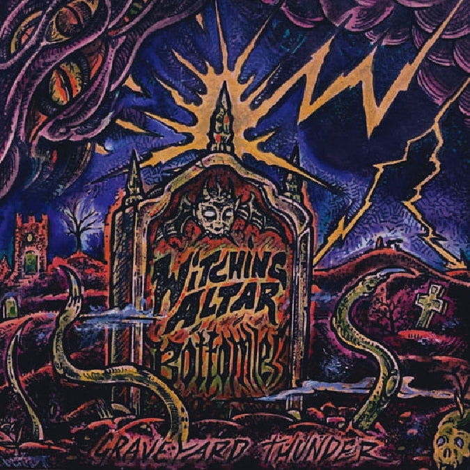 Bottomless - Witching Altar - Graveyard Thunder - LP - Dying Victims Productions - Image 2