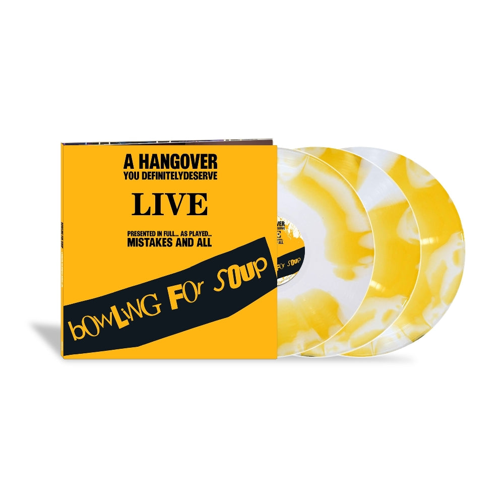 Bowling For Soup - A Hangover You Definitely Deserve (LIVE) - LP - Slam Dunk Records