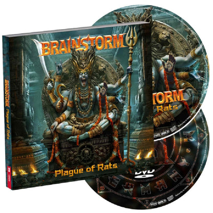 Brainstorm - Plague Of Rats - CD + DVD Digipak - Reigning Phoenix Music