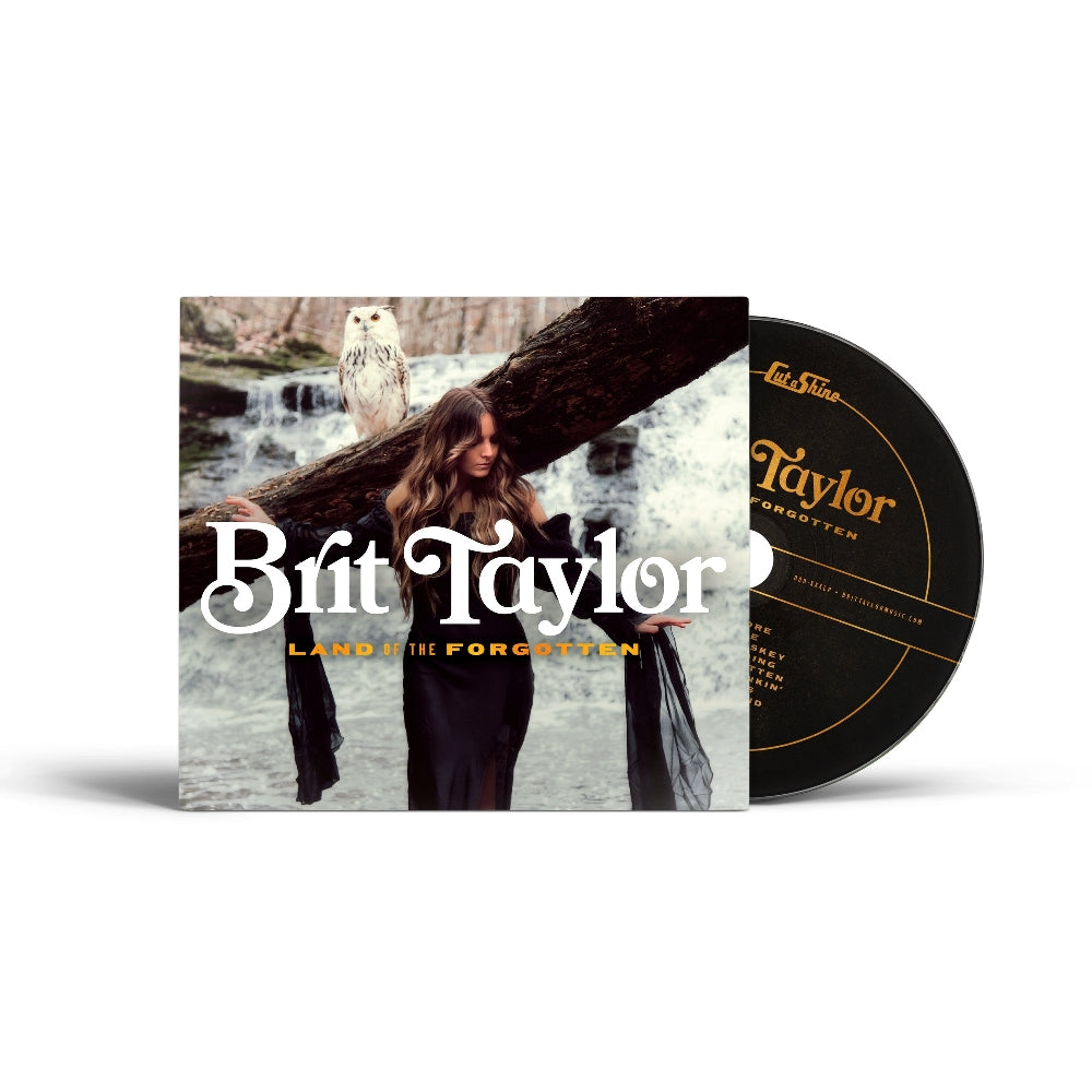 Brit Taylor - Land Of The Forgotten - CD - Cut A Shine Records - Thirty Tigers