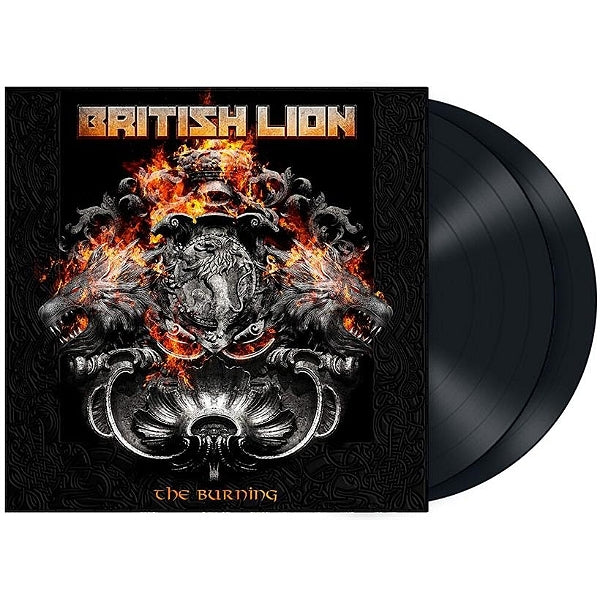British Lion - The Burning - DOUBLE LP GATEFOLD - Parlophone