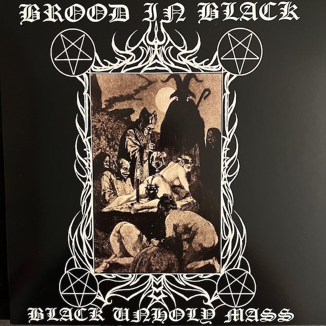 Brood In Black - Black Unholy Mass - LP - Adirondack Black Mass