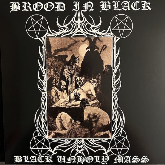 Brood In Black - Black Unholy Mass - LP - Adirondack Black Mass
