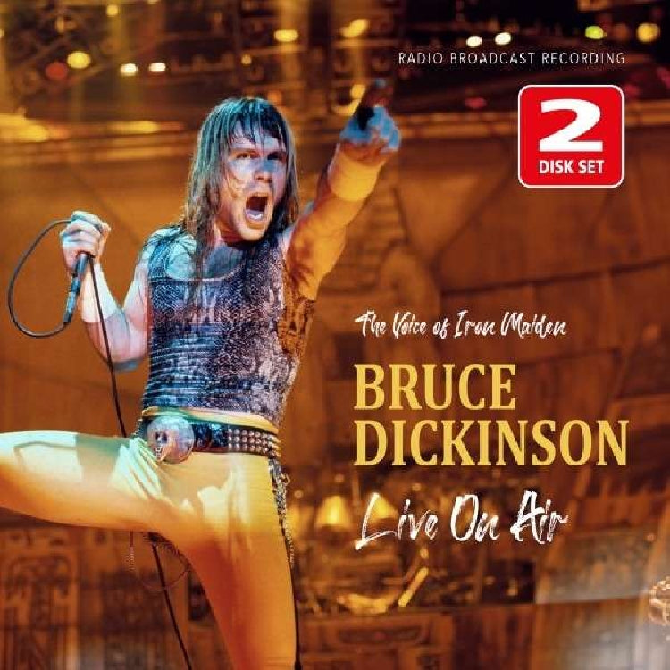 Bruce Dickinson - Live On Air (Radio Broadcast) - 2CD DIGIPAK - IDS Records