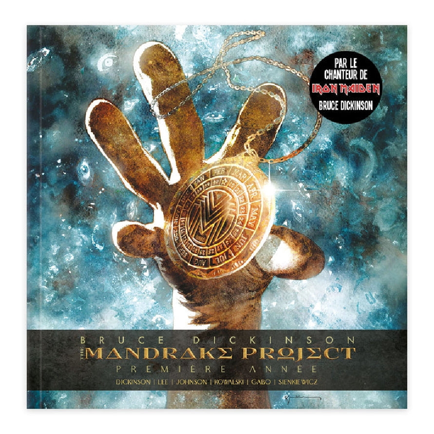 Bruce Dickinson - The Mandrake Project #1 - Première année - COMIC BOOK - Editions Blueman