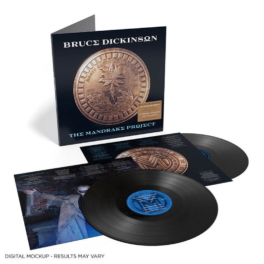 Bruce Dickinson - The Mandrake Project - DOUBLE LP GATEFOLD - BMG