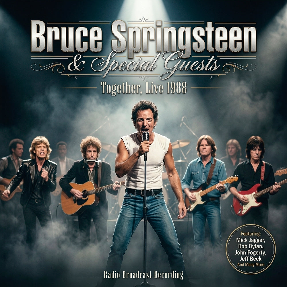 Bruce Springsteen & Special Guests - Together, Live 1988 (Radio Broadcast Recording) - CD - Rockin' Bear Records