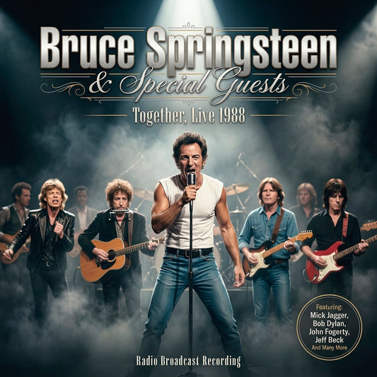 Bruce Springsteen & Special Guests - Together, Live 1988 (Radio Broadcast Recording) - CD - Rockin' Bear Records