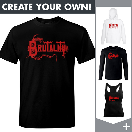 Brutality - Red Logo - Merchandising