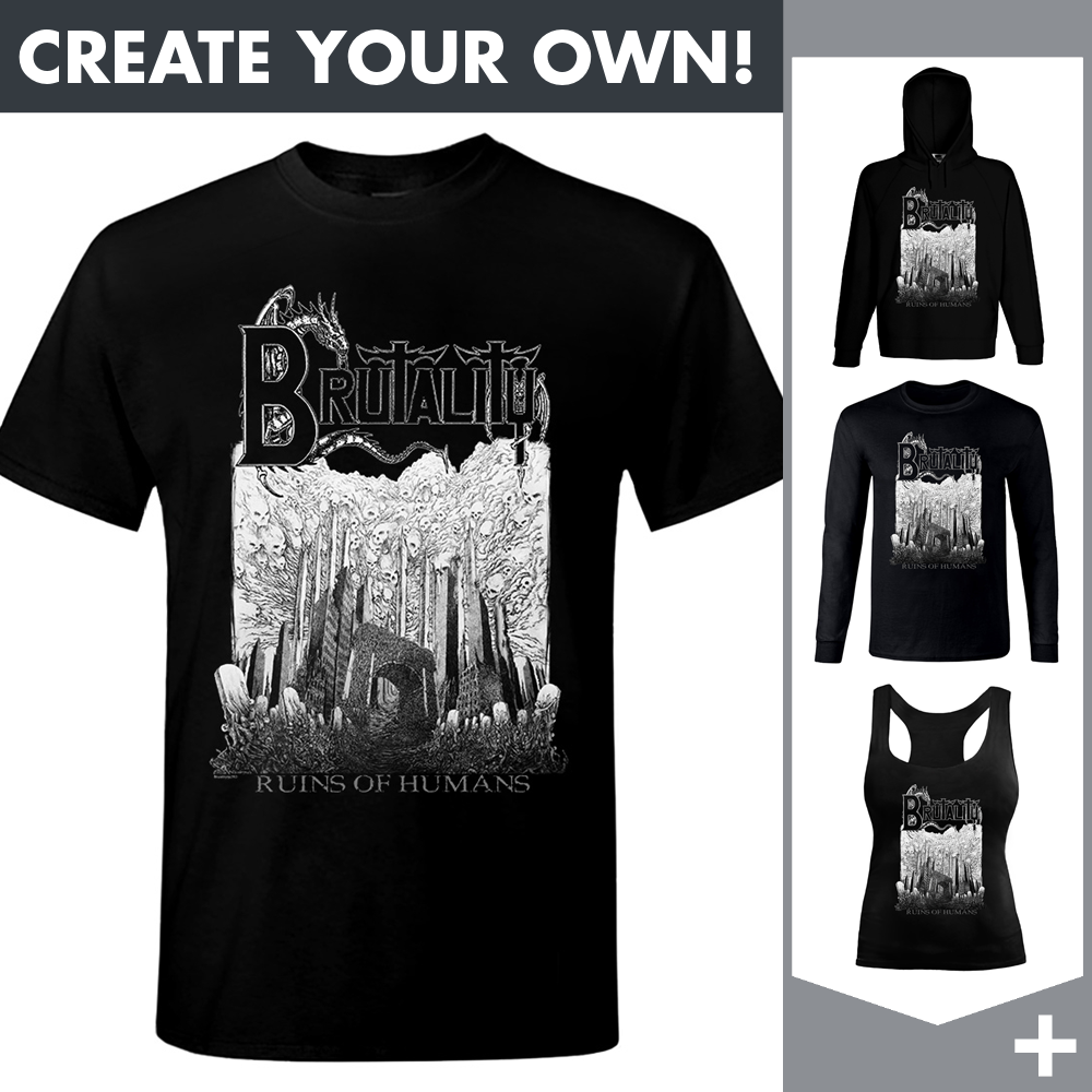 Brutality - Ruins of Humans - Merchandising
