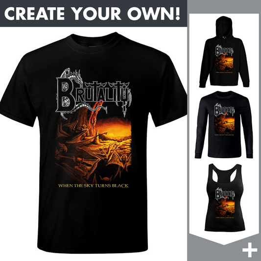 Brutality - When The Sky Turns Black - Merchandising