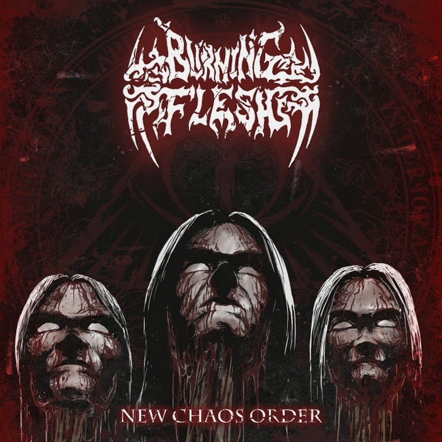 Burning Flesh - New Chaos Order - CD - Great Dane Records