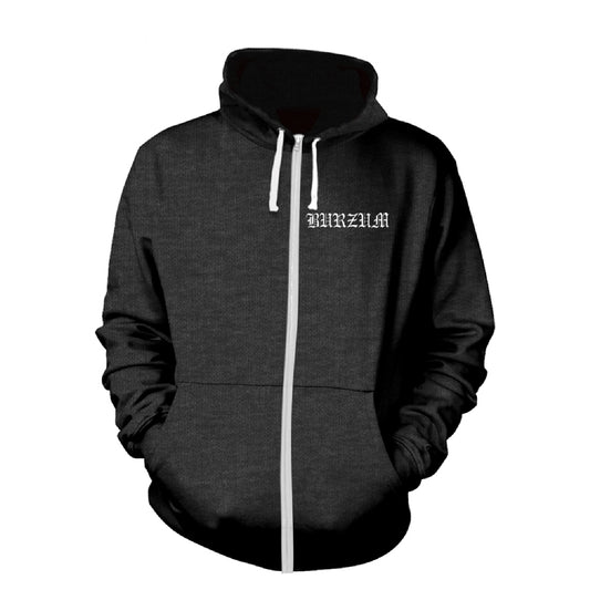 Burzum - Aske (Heather) - Hooded Sweat Shirt Zip - PHD