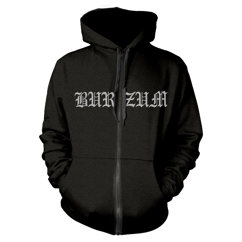 Burzum - Aske - Hooded Sweat Shirt Zip - PHD