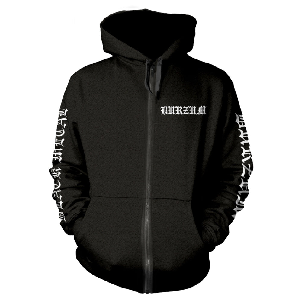 Burzum - Black Metal - Hooded Sweat Shirt Zip - PHD