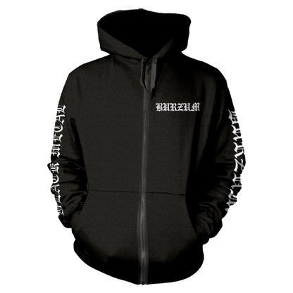 Burzum - Black Metal - Hooded Sweat Shirt Zip - PHD